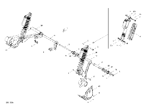 08- Rear Suspension X Model