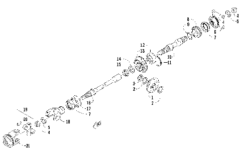 SECONDARY DRIVE ASSEMBLY [90872]