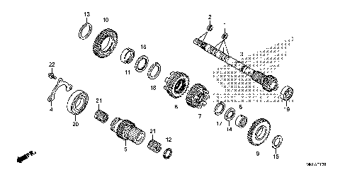 TRANSMISSION (MAINSHAFT)