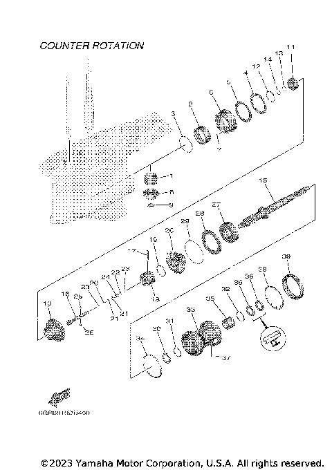 LOWER CASING DRIVE 5