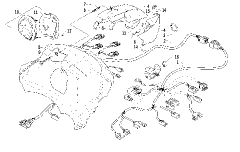 HEADLIGHT, INSTRUMENTS, AND WIRING ASSEMBLIES [85157]