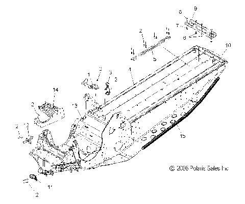 CHASSIS, ASM. - S09PE8ES/EEL (49SNOWCHASSIS09600DRGN)