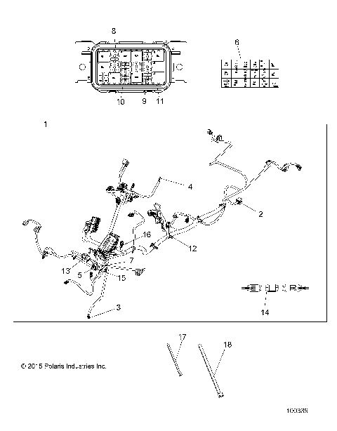 ELECTRICAL, HARNESS - A16SDC57C2 (100339)