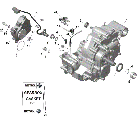 01- ROTAX - GearBox