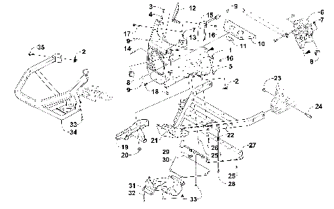 FRONT BUMPER AND FRAME ASSEMBLY [102063]