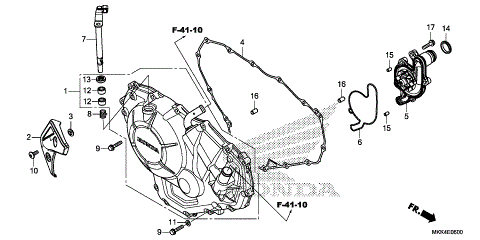 RIGHT CRANKCASE COVER