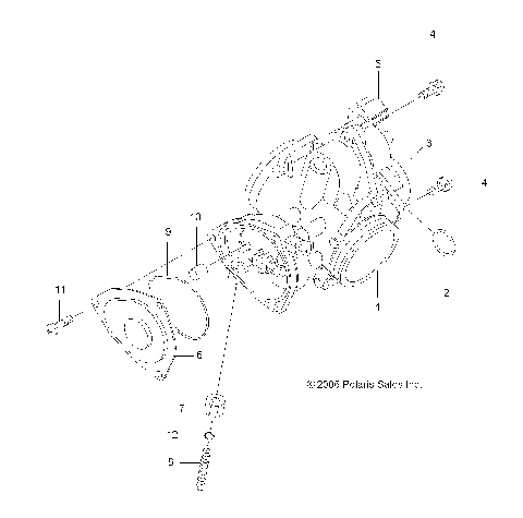 ENGINE, THROTTLE BODY - A07TH50EA (49ATVTHROTTLEBODY500EFI)