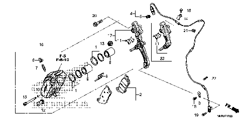 FRONT BRAKE CALIPER (1)