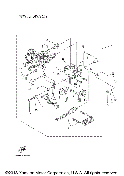 SWITCH PANEL CONVENTIONAL TWIN