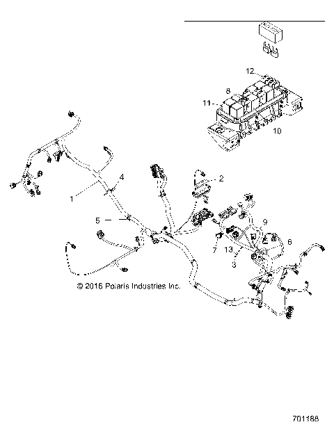 ELECTRICAL, WIRE HARNESS - Z17VDK99AK (701188)