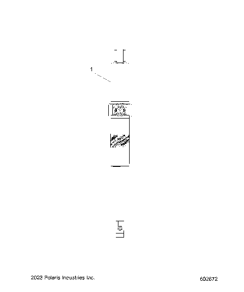 SUSPENSION, SHOCK, REAR TRACK - S24TDL6KSA (602235)