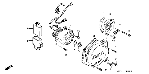 LEFT CRANKCASE COVER