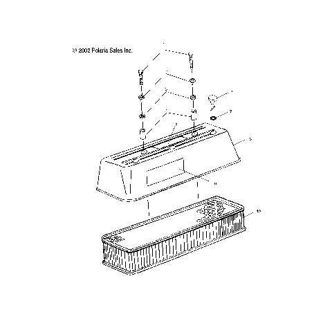 AIR VENT - W035303CA/CB/IA/IB (4981068106B04)