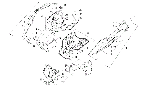 HOOD AND AIR INTAKE ASSEMBLY [103140]