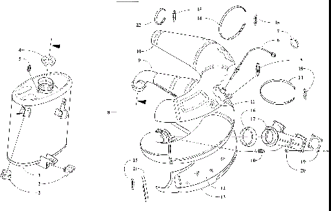 EXHAUST ASSEMBLY [105987]