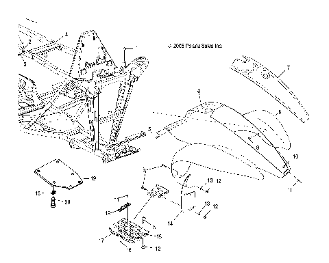 CAB, FRONT - A07BG50AA/FA (4999201549920154A03)
