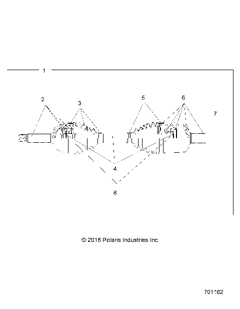 DRIVE TRAIN, FRONT DRIVE SHAFT - R23MAA57P1/SPK (701162)