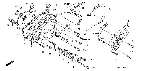LEFT CRANKCASE COVER
