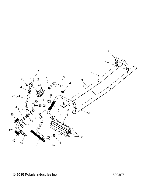 ENGINE, COOLING SYSTEM - S17MBX6JSA/JEA (600407)