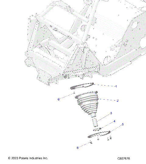 CHASSIS, TIE ROD BOOTS - S24MDX6DSA/6DEA (C602628)