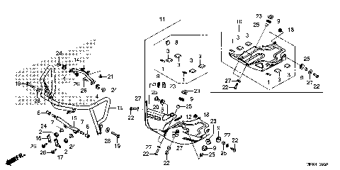 FRONT SIDE PIPE@SKID