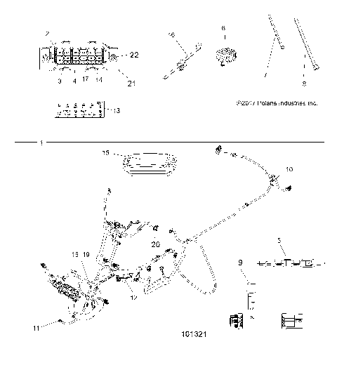 ELECTRICAL, HARNESS - A19SXA85B1/B4/SXE85BC/B9/ZBJ (101577)