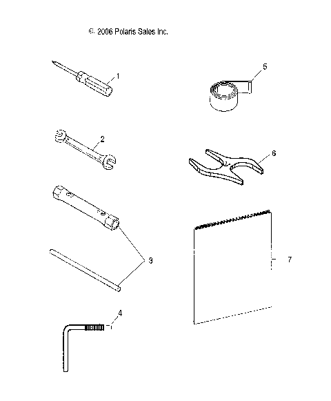 TOOL KIT - S07ND3AS (49SNOWTOOL340LX)