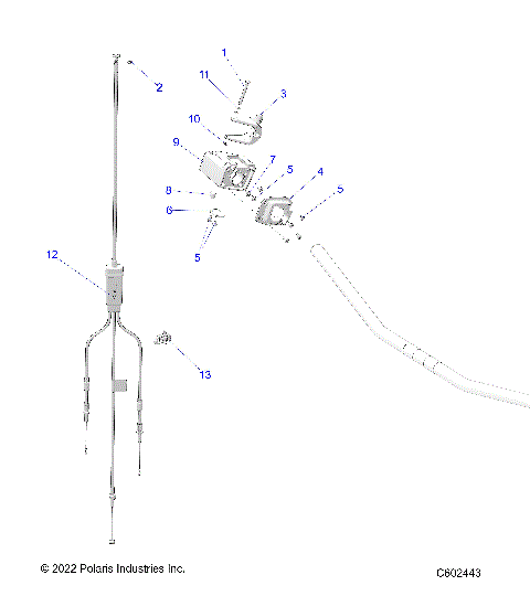 ENGINE, THROTTLE CONTROL ASM. - S24CEU5TSL (C602443)