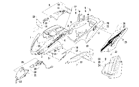 BODY PANEL AND HEADLIGHT ASSEMBLY [94286]