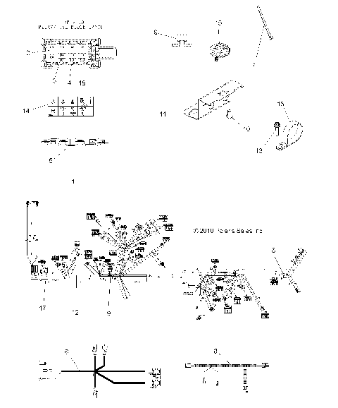 ELECTRICAL, HARNESS - A11ZX55AB/AK/AL/AT/AW/AX (49ATVHARNESS11SPEPS550)