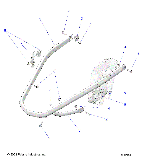 BODY, BUMPER, FRONT - S24TDB6RSL (C602490)