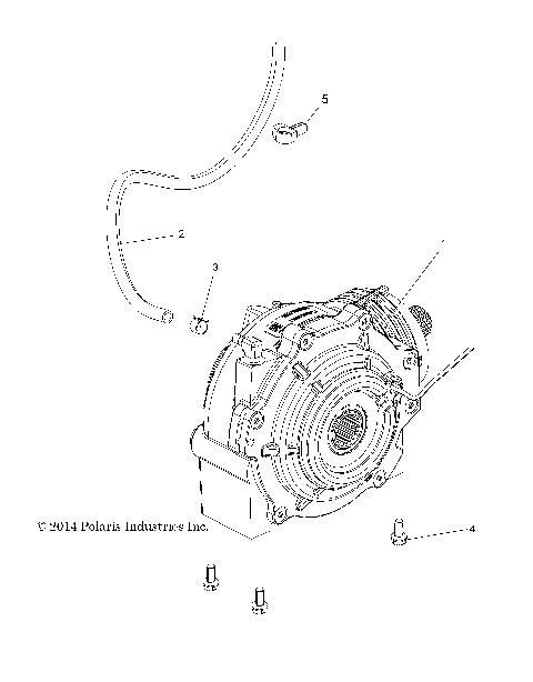 DRIVE TRAIN, FRONT GEARCASE - R18RVU99AS (49RGRTRANS15CREW)