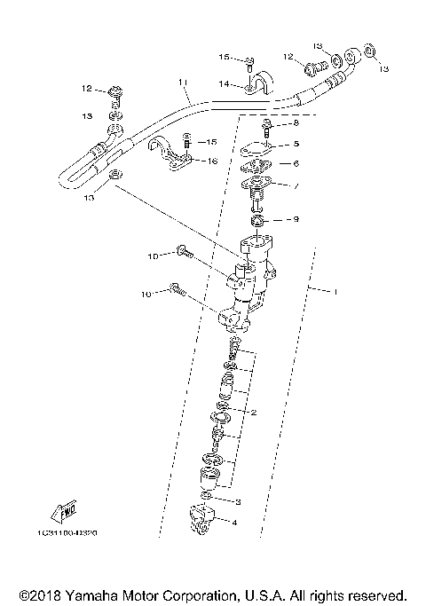 REAR MASTER CYLINDER