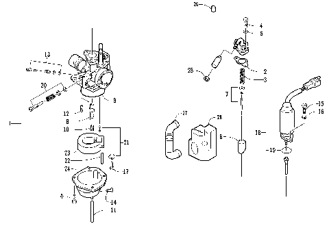 CARBURETOR ASSEMBLY [78556]
