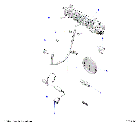 ELECTRICAL, WIRE HARNESS, PERIPHERAL - Z25NMB99A4/B4 (C750486)