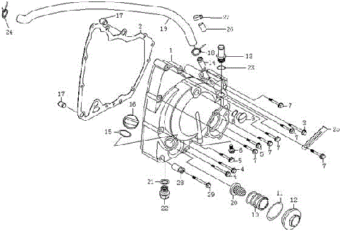 RIGHT SIDE COVER ASSY
