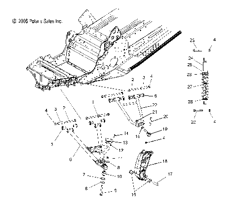 SUSPENSION, FRONT - S07PY7FS/FE (49SNOWSUSPFRTFSTOUR)