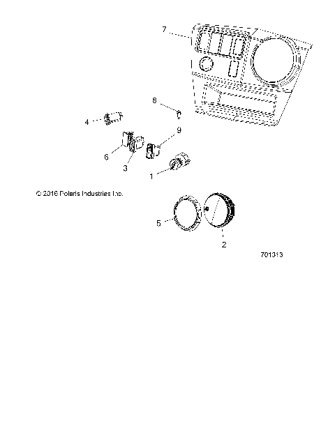ELECTRICAL, DASH INSTRUMENTS and CONTROLS - R18RDA57A1/B1 (701313)