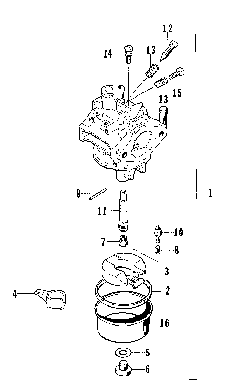 CARBURETOR ASSEMBLY [74818]