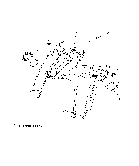 BODY, CONSOLE - S15CC6/CK6/CM6 (49SNOWCONSOLE15RMK)