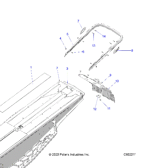 BODY, BUMPER, REAR - S23TDB6RSL (C602211)