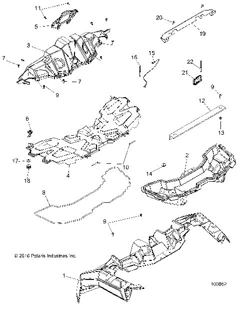 BODY, HOOD AND FRONT BODY WORK - A17DAH57A5 (100862)