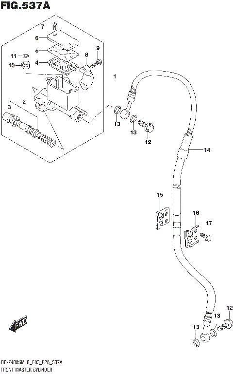 FRONT MASTER CYLINDER
