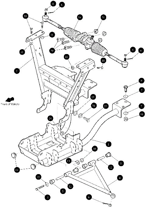 STEERING RACK ASSEMBLY [302620]