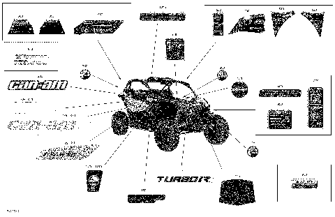 09- Decals - Turbo R - Package STD - North America