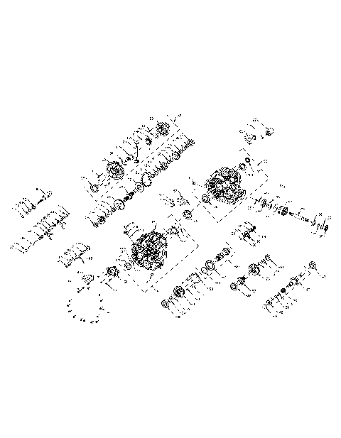 DRIVE TRAIN, MAIN GEARCASE INTERNALS - R19RRU99A9/AD/AJ/AP/B9/BD/BJ/BP (702456)