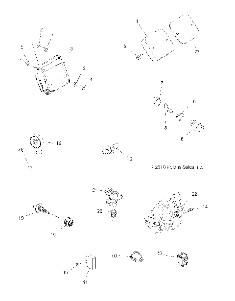 ELECTRICAL, SWITCHES and SENSORS and ECM - A13MN50ET/EX (49ATVELECT11SP500TR)