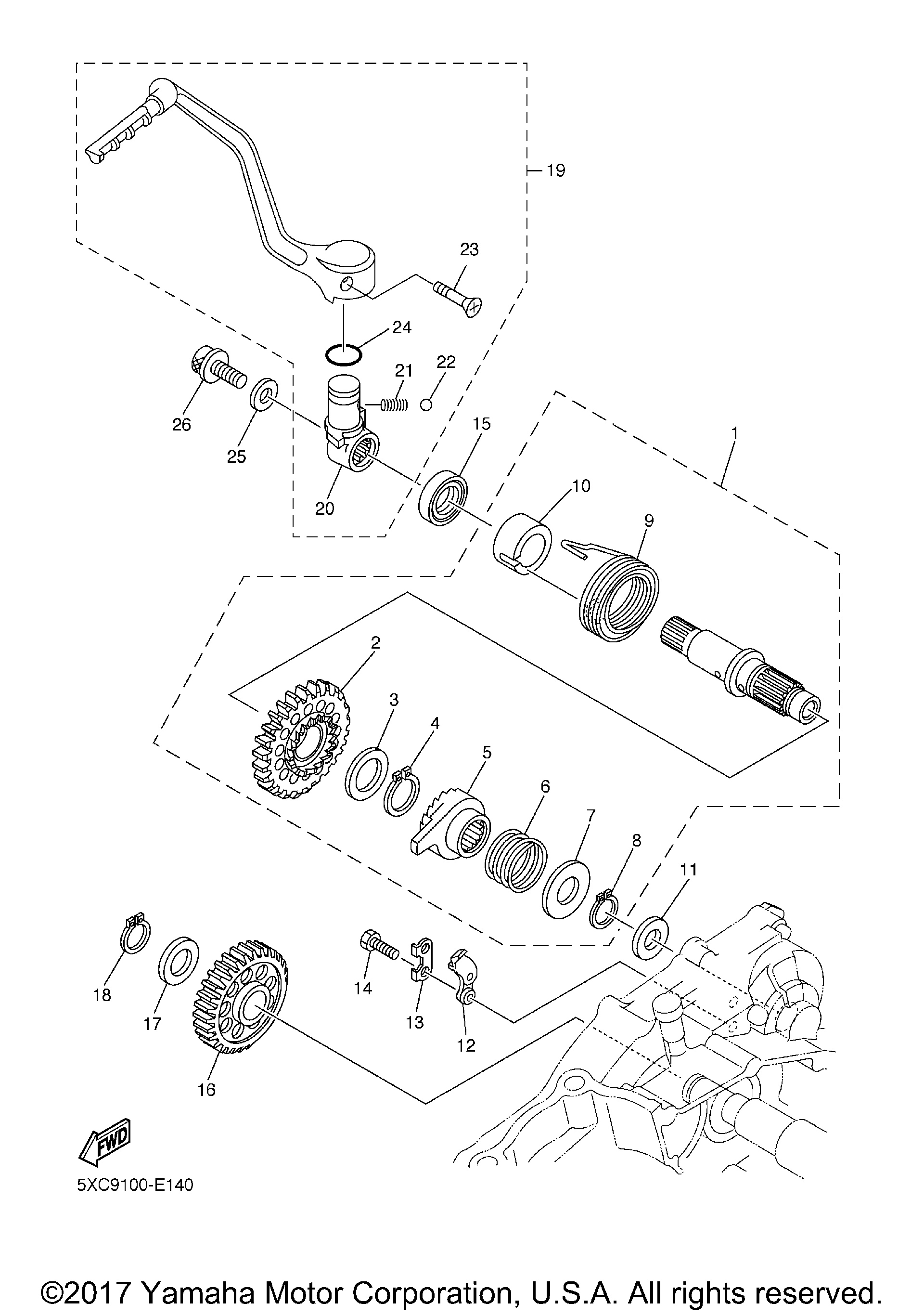2007 Yamaha Motorcycles Parts-Finder Diagrams | Team