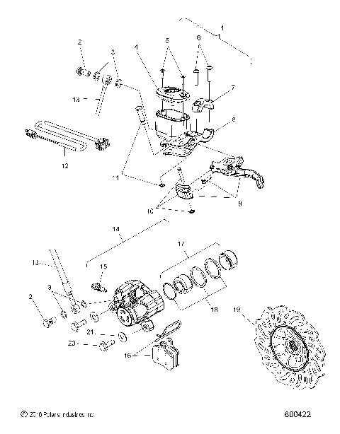 BRAKES, BRAKE SYSTEM - S17EHP8P ALL OPTIONS (600422)