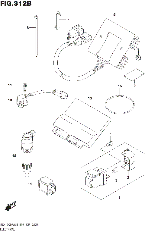 ELECTRICAL (GSX1300RAL5 E28)